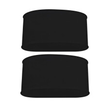 1 Pair Practical Shin Pad Holder Shin Guard Straps Shin Pad Black Large size diameter