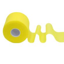 1 Roll Racket Grip Cushion Wrap Tape Bandages Sponges Film Tennis Racket Wrap Yellow