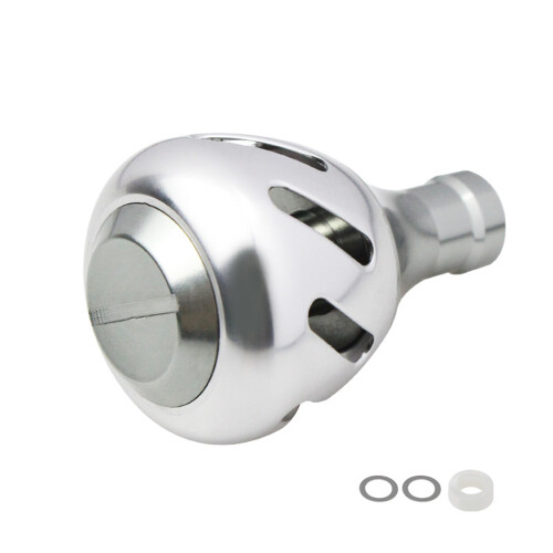 Fishing Reel Replacements Part Reel Handle Knobs Outdoor Rocker Handle Knobs Silver 29mm