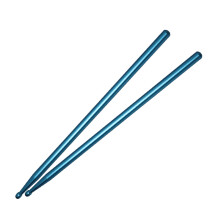 1Pair Aluminum Alloy Drum Stick Nonslip Drumstick for Comfortable Playing Blue