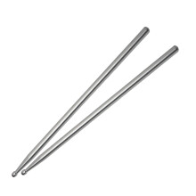 1 Pair Aluminum Alloy Drum Stick Nonslip Lightweight Drumsticks Durable Silver