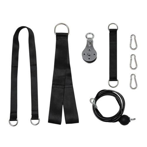 Pull Down Pulleys System Training Equipment Fitness Weight Pulleys System