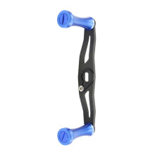 Fishing Reel Handle Double Handles Handle Knob Grip Replacement Assembly Part Blue