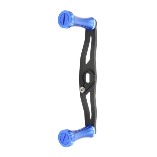 Fishing Reel Handle Double Handles Handle Knob Grip Replacement Assembly Part Blue