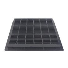 Main Drain Cover with Safe Design Square Pool Drain Outlet Easy Installation Black