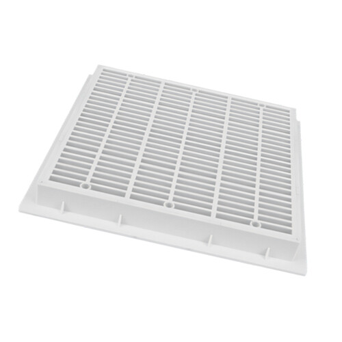 Pool Main Drain Square 300x300 ABS Plastic Construction Anti Aging For Spa Use White
