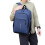 Backpack Large Capacity Pack with Reflective Strips for College Travel School Blue 1