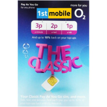 O2 CLASSIC Pay As You Go sim. NO monthly top up