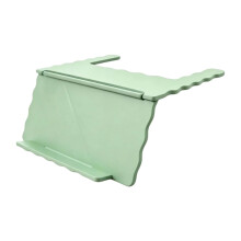 Small Mahjong Tile Rack with Slide Under Design for Club Tables Type B light green