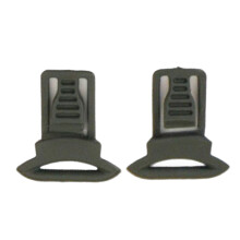 1 Pair Rotating Clamps Goggles Buckles for Helmets Side Rail Swivels Goggles Army Green