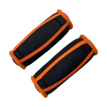 2Pcs Unisex Design Portable Soft Dumbbells Walking Weights for Jogging, Running Orange