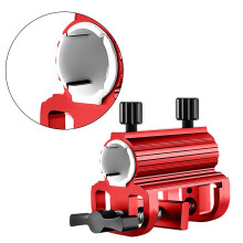 Aluminum Alloy Fishing Chair Umbrella Bracket Adjustable Fishing Chair Bracket Red