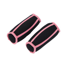 2Pcs Soft Dumbbells Walking Weights Nonslip Soft Sand Weighted Sandbag Pink