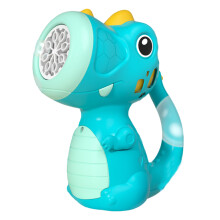 Electric Bubble Fun Toy Bubble Guns for Toddlers Parties Kids Girl Adults Blue