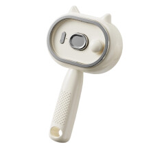 Portable Hair Care Brush for Scalp Massage and Daily Styling White