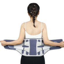 Unisex Back Brace with Lumbar Pad Breathable Back Support Lumbar Support Navy Blue XXXL