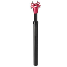 Tube Superlighted SeatPost Hydraulics Shock Absorbers SeatPost Travel Red 31.6x350mm C
