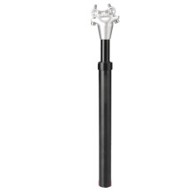 Bike Seatpost Suspension Dropper Post Suspension Shock Absorbers Bike Silver 31.6x350mm C