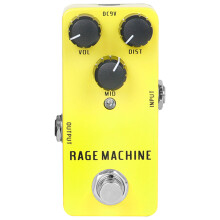 Practical Small Effect Pedal Processor of Classical Overdrive Tone Effects RS16 yellow