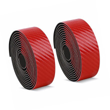 2Pcs Bikes Handlebars Tape Shock Absorption Handle Wrap Cyclings Handlebars Tape Red