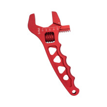 Hose Fitting Wrench Hand Tool for 3-12 Size Hardware and Brake Tube Work Red