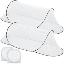 (2pcs) 78*31*22 Grote pop-up klamboe, lichtgewicht, ademend en zacht Handige mesh-tent, opvouwbaar en duurzaam,