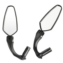 Rear View Glass, 360 Degree Adjustable Rotatable Handlebar Mounted Bike Glass 2