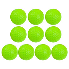 PU Practice Golf Ball Long Lasting Limited Flight Practice Golf Ball Backyard Green