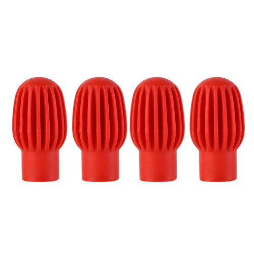 Drumstick Silents Practice Tip Percussions Musical Instruments Protective Part Red