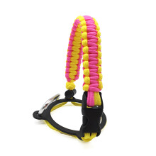 Bottle Cord Water Bottle Cord Carriers Strap Handle with Safety Carabiner Yellow pink