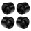 Skate Wheels Replacement for Skateboards Longboards, Inline Skate, Roller Skate Black 1