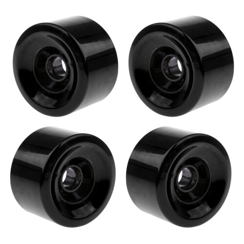 Skate Wheels Replacement for Skateboards Longboards, Inline Skate, Roller Skate Black