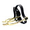 Arched Metal PU Spur Band with Secure Closures for Stable Use Gold 1