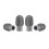 Drumstick Silents Practice Tip Percussions Musical Instruments Protective Part Gray 1