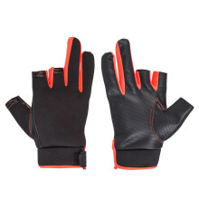 Quick Drying Fishing Gloves 3 Fingerless Fishing Gloves Breathable Outdoor Glove