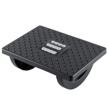 Ergonomic Foot Rest Under Desk, Nonslip Foot Stool Cushion Footrest, Foot Stool Black