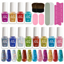 Professional 12 Colors UV Gel Nail Polished Set Nail Art Salon Designs Manicure Set 3