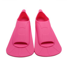 1 Pair Snorkeling Swimming Flippers Diving Fins Assistant Equipment for Rose red size S