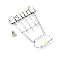6 String Electric Guitar Bridge Tailpiece Metal Guitar Trapeze Tailpiece Bridge