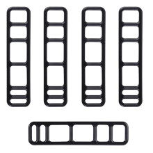 Bicycles Silicones Strap Mount Strap, Elastics Flashlight Fixing Tie Strap Set four