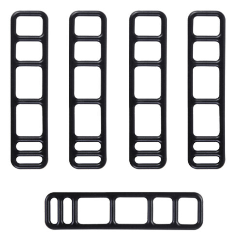 Bicycles Silicones Strap Mount Strap, Elastics Flashlight Fixing Tie Strap Set four