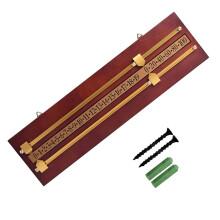 Snooker Game Scorer Board Player Calculation Number Tool Billiards Scoreboard Burgundy