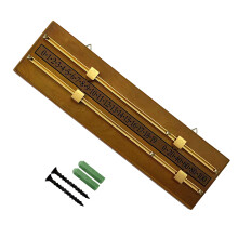 Billiards Scoreboard Scorer Wood Snooker Scoreboard Billiard Snooker Scoreboard Yellow