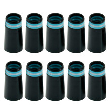 Set of 10Pcs Golfs Club Sleeve Golfs Cover Golfs Club Ferrules Golfs Ferrules style B