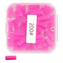 Nail Care 50pcs Sanding Bands For Dril Set With Mandrel Perfect For Manicures 200 stitches