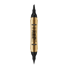 2-in-1 Liquid Eyebrow Pen Double-Ended Eyebrow Pencil with 4 Fork Tip Eyeliner Pen 03