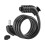 Heavy Duty Number Code Bike Cable Lock Digit Combination Lock for Store Parking Black 1