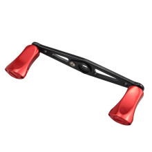 Aluminum Alloy Fishing Reels Handle Grip Double Rocker Conversion Accessory Red