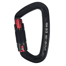 Auto Locking Carabiner 25KN for Rope Carry and Camp Utility Daily Use 1PCS