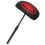 Golf Club Support Protector Adjustable Golf Travel Bag Support Rod Black red 1